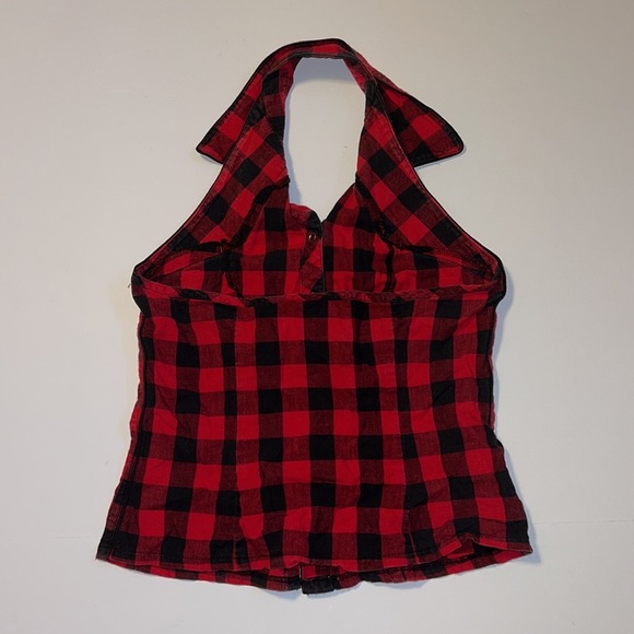 Route Sixty Six Black and Red Halter Top - Women’s AU Size 8 - Picture 3 of 10